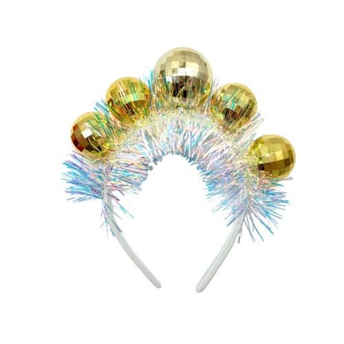 Новорічний обруч блиск свята 19 см