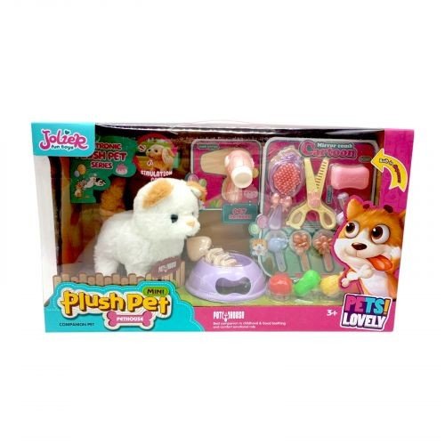 Улюбленець КОТИК (БІЛИЙ З СВІТЛО-КОРИЧНЕВИМИ ВУШКАМИ)