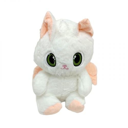 Котик з крилами 25 см (БІЛИЙ)