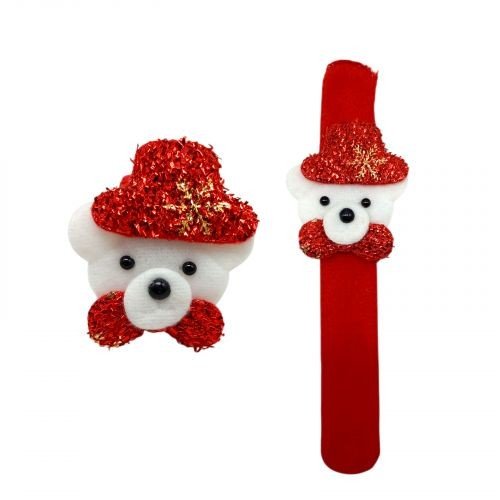 Новорічний слеп браслет ""ВЕДМЕДИК" 21 см