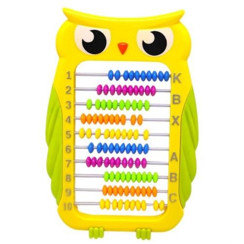 Рахівничка дитяча СОВА (ЖОВТА)