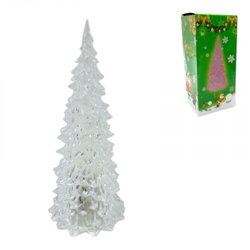 Ялинка 17см прозора LED