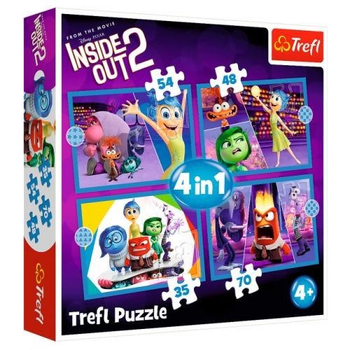 Пазли 4в1 "Думками навиворіт 2"