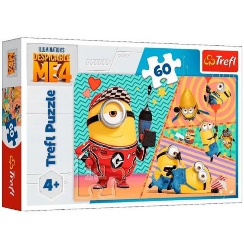 Пазли 60 ел "Посіпаки: Щасливі друзякиі"