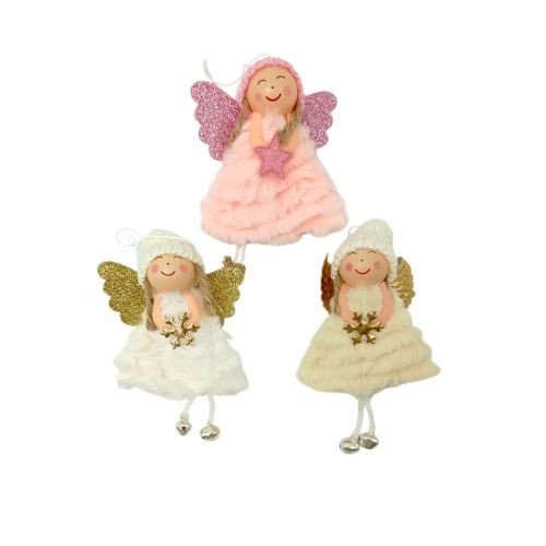 Прикраса-іграшка ялинкова ЯНГОЛЯТКО (МІКС)