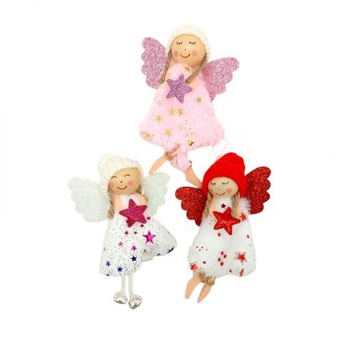 Прикраса-іграшка ялинкова ЯНГОЛЯТКО (МІКС)