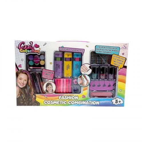 Набір крейда для волосся з косметикою кор.43,5*4*25,5 см.