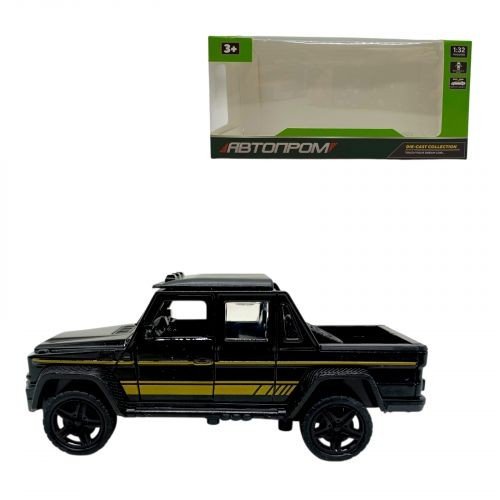 машина металева 1:32 G-WAGON PICUP (ЧОРНИЙ)