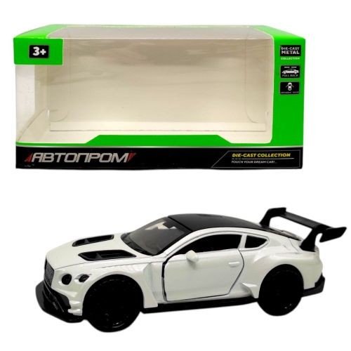 Машинка металева "АВТОПРОМ. BENTLY" (БІЛА)