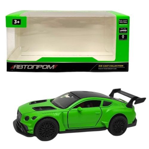 Машинка металева "АВТОПРОМ. BENTLY" (ЗЕЛЕНА)