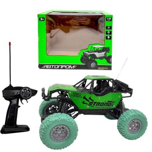 Машина на радыокеруванні "ДЖИП" (ЗЕЛЕНИЙ)