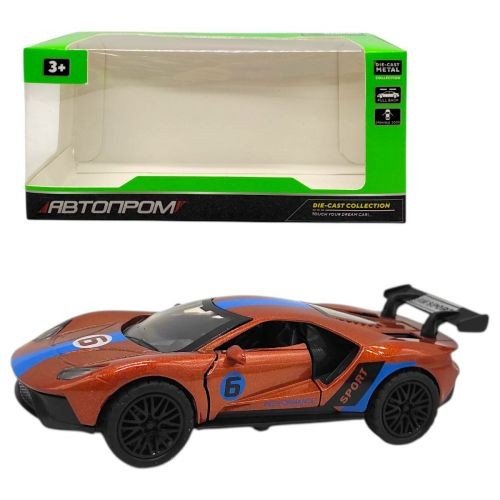 Машинка металева "АВТОПРОМ. 1:32 LAMBO" (ПОМАРАНЧЕВА)