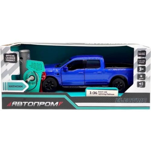 Машинка металева "АВТОПРОМ Ford F-150" (СИНІЙ)
