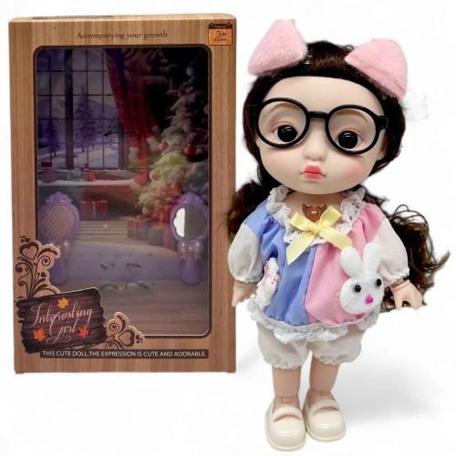 Лялька шарнірна "Interesting" в коробці 33х10х20,5 см