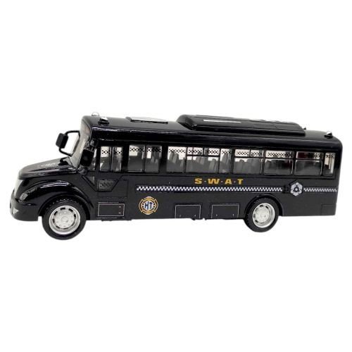 Машинка пластикова "Автобус S.W.A.T." (ЧОРНИЙ)