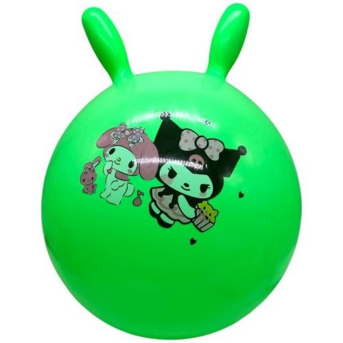 М`яч для фітнесу (фітбол) діаметр 45 см КУРОМІ (ЗЕЛЕНИЙ)