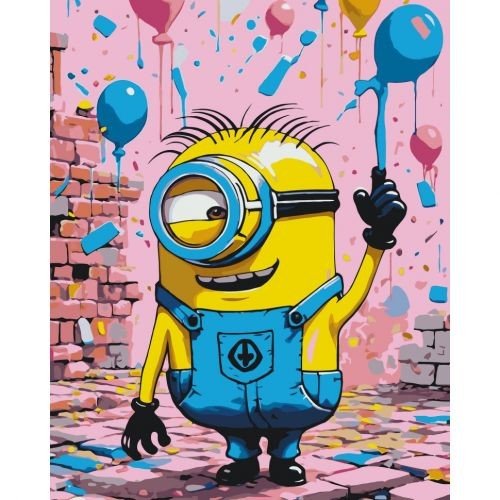 Картина за номерами "Посіпака" 40х50 см