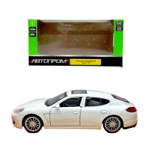 АВТОПРОМ  PORSCHE PANAMERA S (БІЛА) (кор.14*5х7*2х6*5 см.)
