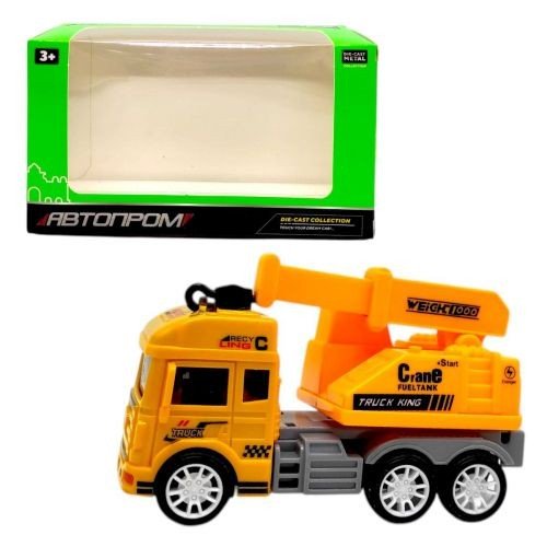 Машинка з металевою кабіною "Автопром" (КРАН)