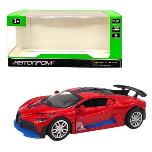 Машинка металева "Автопром. СЕДАН" (ЧЕРВОНА)