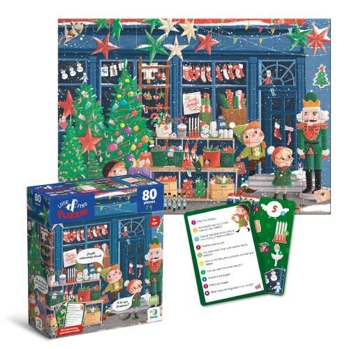 Пазл "Look and Find/Шукай та знаходь. Зимові свята" 80 ел