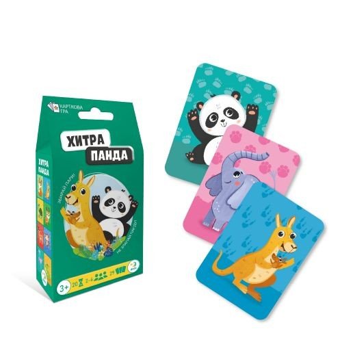 Карткова гра «Хитра панда» укр