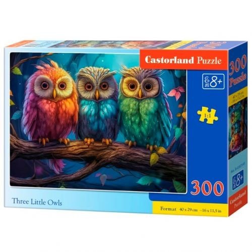 Пазли "Три маленькі сови", 300 елементів