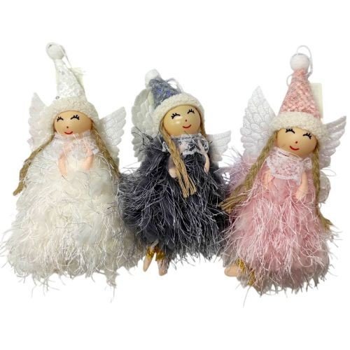 Прикраса-іграшка ялинкова "ЯНГОЛЯТКО" мікс