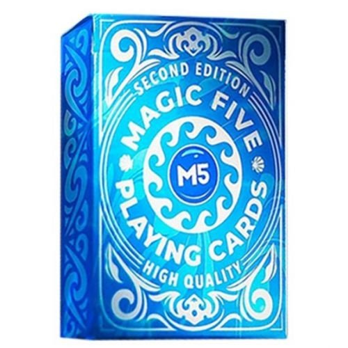 Гральні карти для демонстрації фокусів та трюків "Magic Five – M5 Blue Deck"