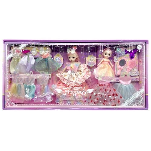 Лялька в коробці  В (РОЖЕВІЙ) СУКНІ