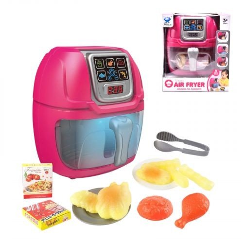 Фритюрниця з продуктами батар.муз.світ.їжа змінює колір,кор.23*16,8*20 cv/