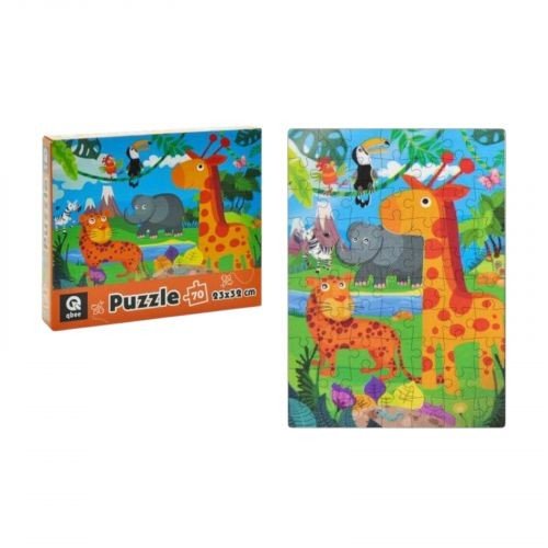 Пазли - 70 елм. "Зоодрузі"