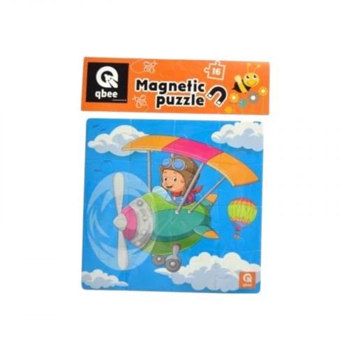 Пазли фомові магнітні - 16 елм "Юний пілот"