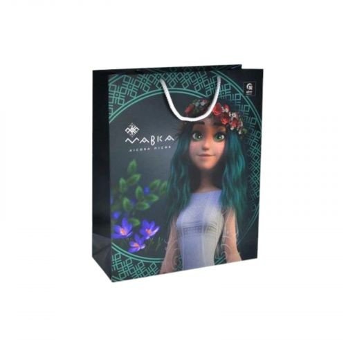 Пакет паперовий M "Мавка" р.27x33x11 см