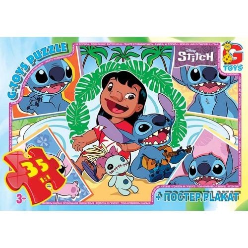 Пазли із серії "Stitch", 35 елементів
