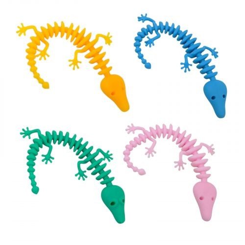 Антистрес гумовий ящірка кольорова (МІКС)