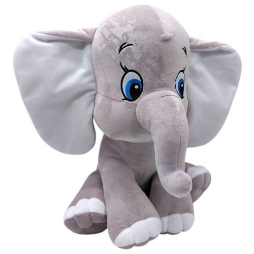 М'яка іграшка "Слоненя" 33 см (сіре)