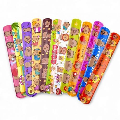 Слеп-браслети на руку "Капібари" 22 см (мікс видів, ціна за 1 шт)