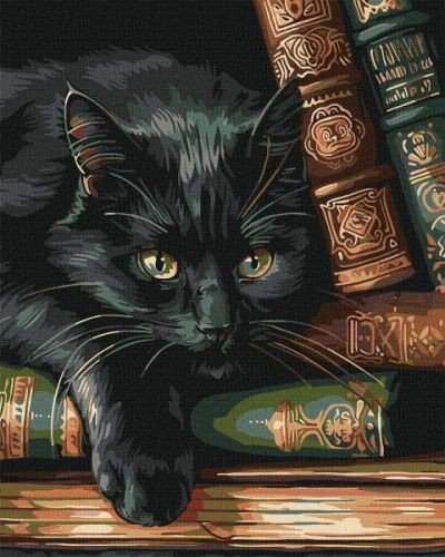 Картина за номерами - Спокій у тиші з фарбами металік extra 40х50 см.