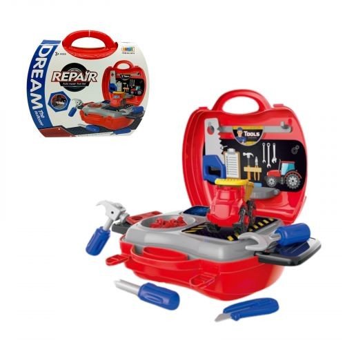 Набір інструментів з машинкою у валізі
