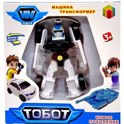 Трансформер Тобот 15x7x14 см (БІЛИЙ)