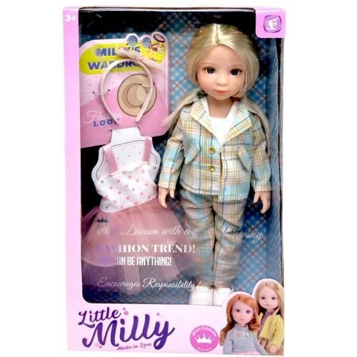 Лялька "Little Milly" 30 см (БІЛЯВКА В КОСТЮМІ)