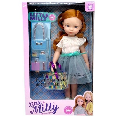 Лялька "Little Milly" 30 см (РУДА В СПІДНИЦІ)