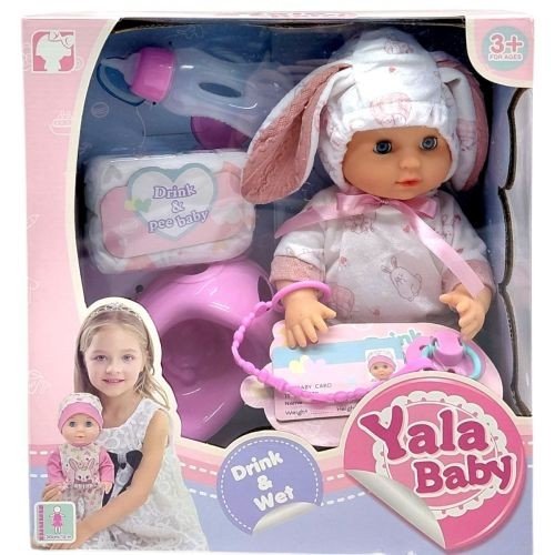 Пупс "Yala  Baby" 30 см, з аксесуарами (зайчик)
