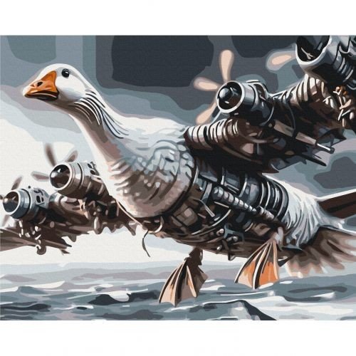 Картина по номерам "Bombogini gusini" 40x50 см.