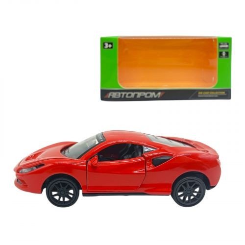 МАШИНА. АВТОПРОМ 1:39 FERRARI (ЧЕРВОНА)