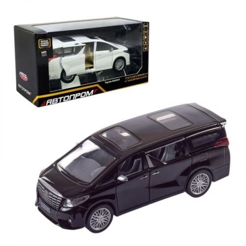 Машина мет. 1:29 Toyota Alphard, батар., світло, звук, відкр. двері, короб. 20*11*10см