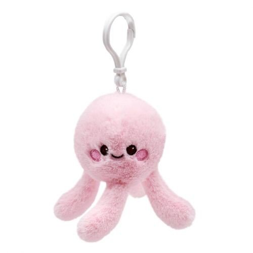 Іграшка-брелок мʼяконабивна "Рожева медузонька" серія Морські друзі, 9см.