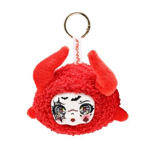 Іграшка-брелок мʼяконабивна "Вогняний демон Рейвен" серія Ангели та Демони, 9см.