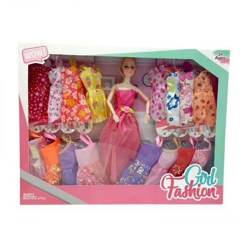 Лялька 29см з нарядами кор.42*6*32 см.